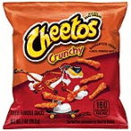 Crunchy Cheese Flavored Snacks 1 Ounce Bag