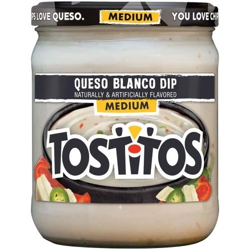 TOSTITO QUESO BLANCO MEDIUM 15OZ