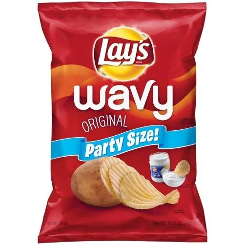LAYS WAVY REGULAR PARTY SIZE