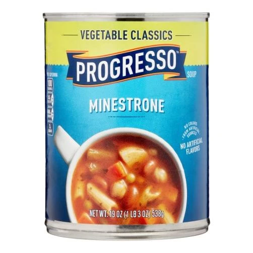 PROGRESSO MINESTRONE SOUP 19OZ