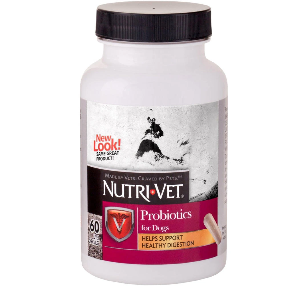 Nutri-Vet Probiotics Capsules for Dogs (60 capsules)