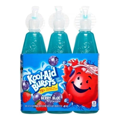 KOOL-AID BURST BLUEDINI 6/6.75OZ