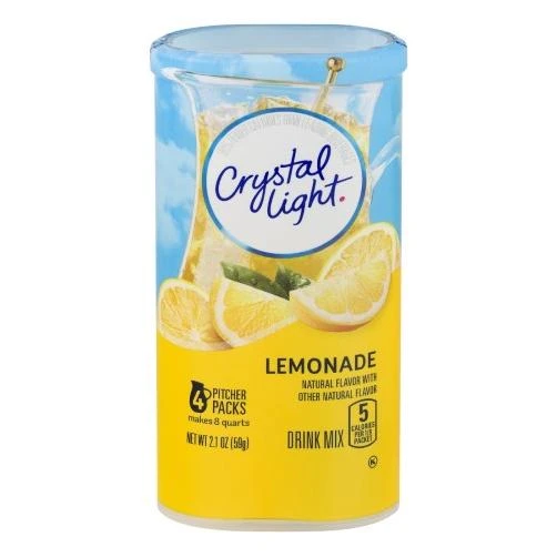 CRYS LIGHT LEMONADE-8 QT