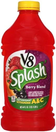 V8 SPLASH BERRY BLEND 64OZ