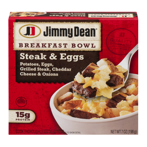 JDEAN BOWLS STEAK & EGG 7OZ