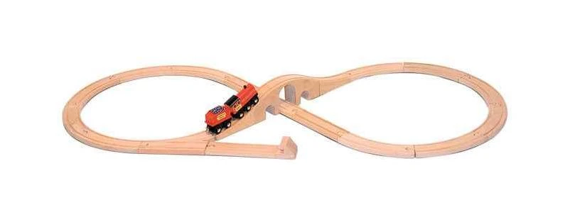 Melissa & Doug Train Set Wood