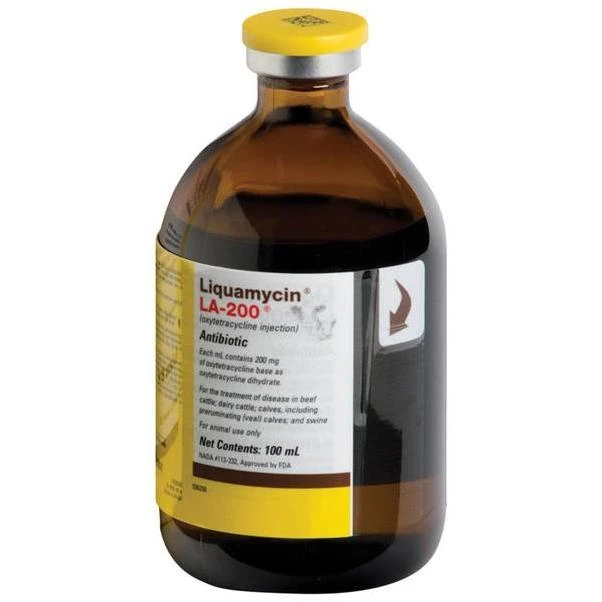 001PFZLA2-100 Liquamycin LA-200 100 ml Oxytetracycline