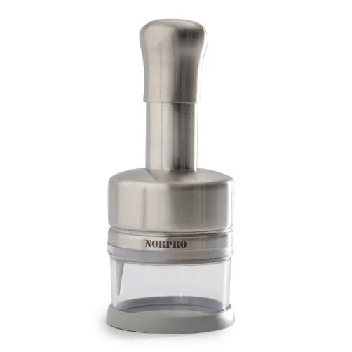 18/10 Stainless Steel Deluxe Vegetable Chopper, 1 Cup Capacity