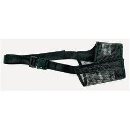 Best Fit Adjustable Mesh Dog Muzzle Size 8xl - Black