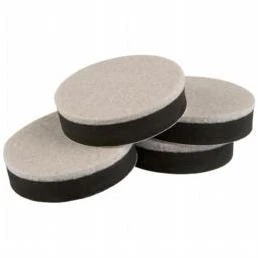 4710495N 2.5 in. Round Felt Super Sliders