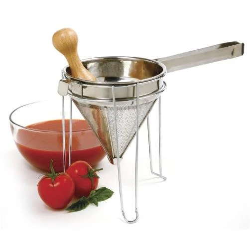 Norpro Stainless Steel Chinois with Stand and Pestle Set