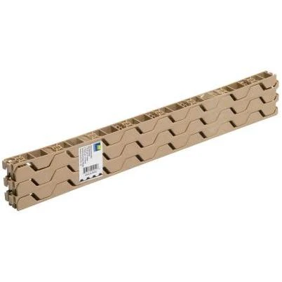 Suntuf 1-1/4 in. W X 24 in. L Plastic Horizontal Closure Strips Beige