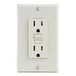 Gfci15iv 15 Amp Tamper Resistant Gfci Outlet, Ivory