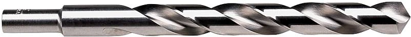 Irwin 73825 Jobber Drill Bit, 25/64 in Dia, 5-1/8 in OAL, Spiral Flute, 2-Flute, 25/64 in Dia Shank, Reduced Shank