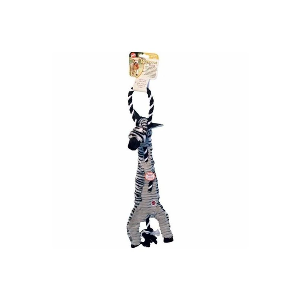 685-54184 23 Inch Skinneeez Tugs Jungle Dog Toy - Assorted Colors