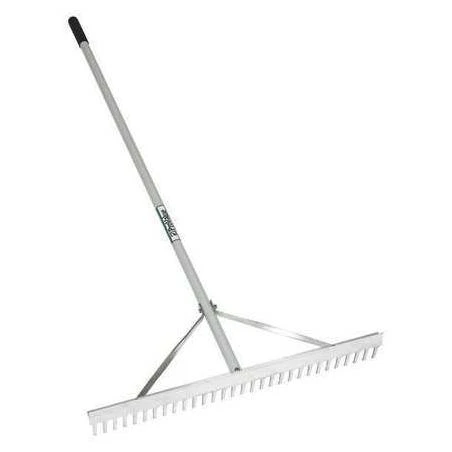 36 Inch Landscape Rake With 66 Inch Aluminum Handle - Model 92036