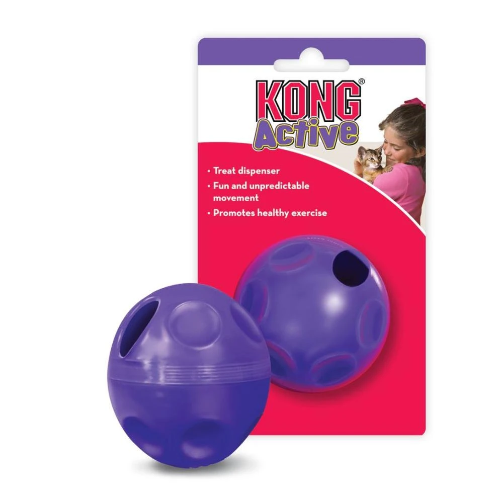 Active Cat Treat Ball Toy For Engaging Play And Treat Dispensing