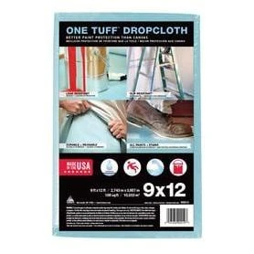 Trimaco One Tuff 9 Ft. x 12 Ft. Professional Grade Drop Cloth