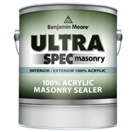 Benjamin Moore Ultra Spec Masonry Int Ext 100% Acrylic Sealer Primer (608)