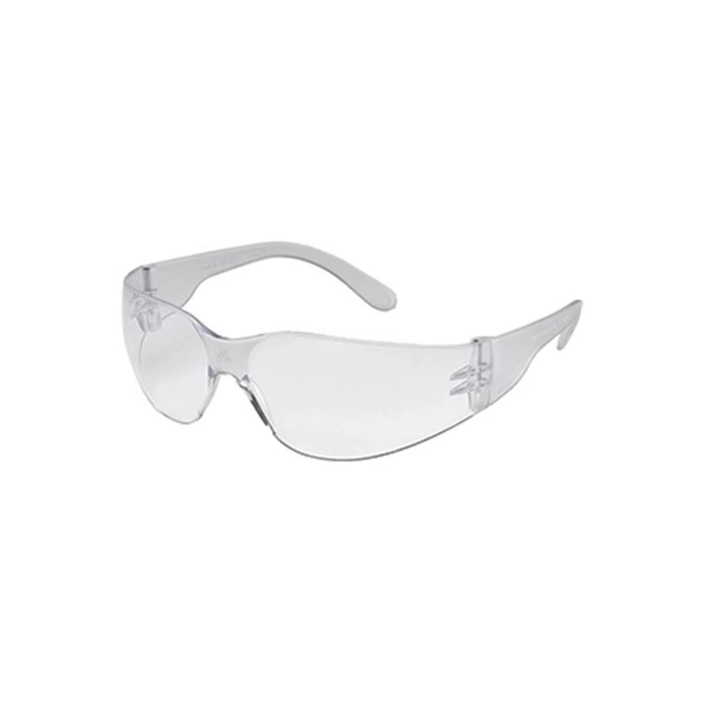 4680 Starlite Clear Safety Glasses - Wraparound Lens, Deep Temple Design
