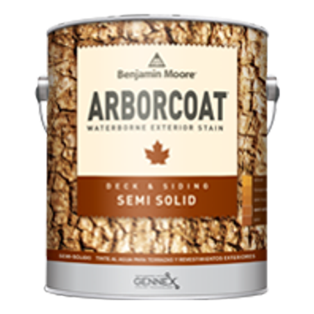 Benjamin Moore Arborcoat Stain- Semi Solid Flat (639)