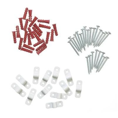 2 in. Shelf Clips for SuperSlide Shelving (12-Pack)