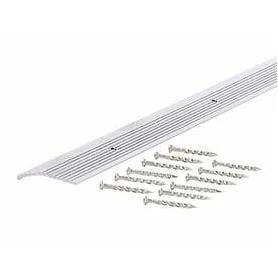 M-D 1.375-in x 36-in Silver Carpet Trim