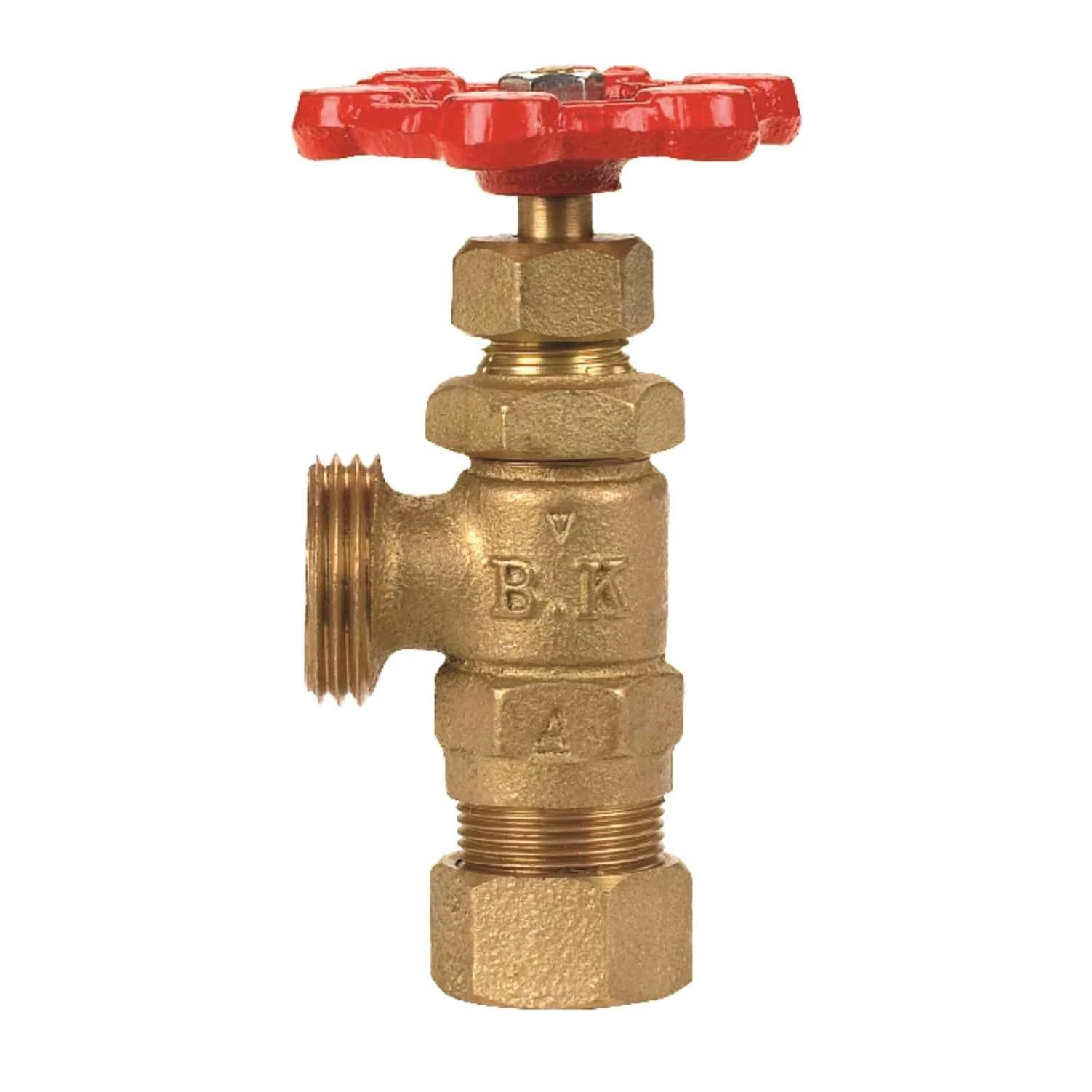B & K 3/4 in. Dia. x 5/8 in. Dia. Cast Iron Boiler Drain Valve