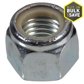 Hillman 1/2-in Zinc-Plated Standard (SAE) Nylon Insert Lock Nut