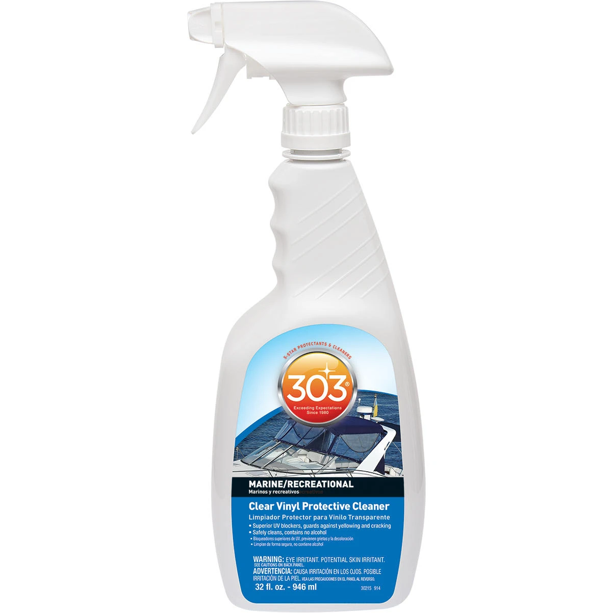 303 Products Clear Vinyl Protective Cleaner, 32oz.