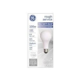 GE 100-Watt  Dimmable Soft White A21 Incandescent Light Fixture Light Bulb