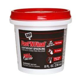 DAP Fast 'N Final 1/2 Pt. Lightweight Latex Patch & Prime Spackling