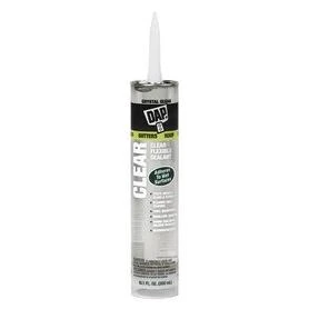 DAP Flexible 10.1-oz Clear  Paintable Advanced Sealant Caulk
