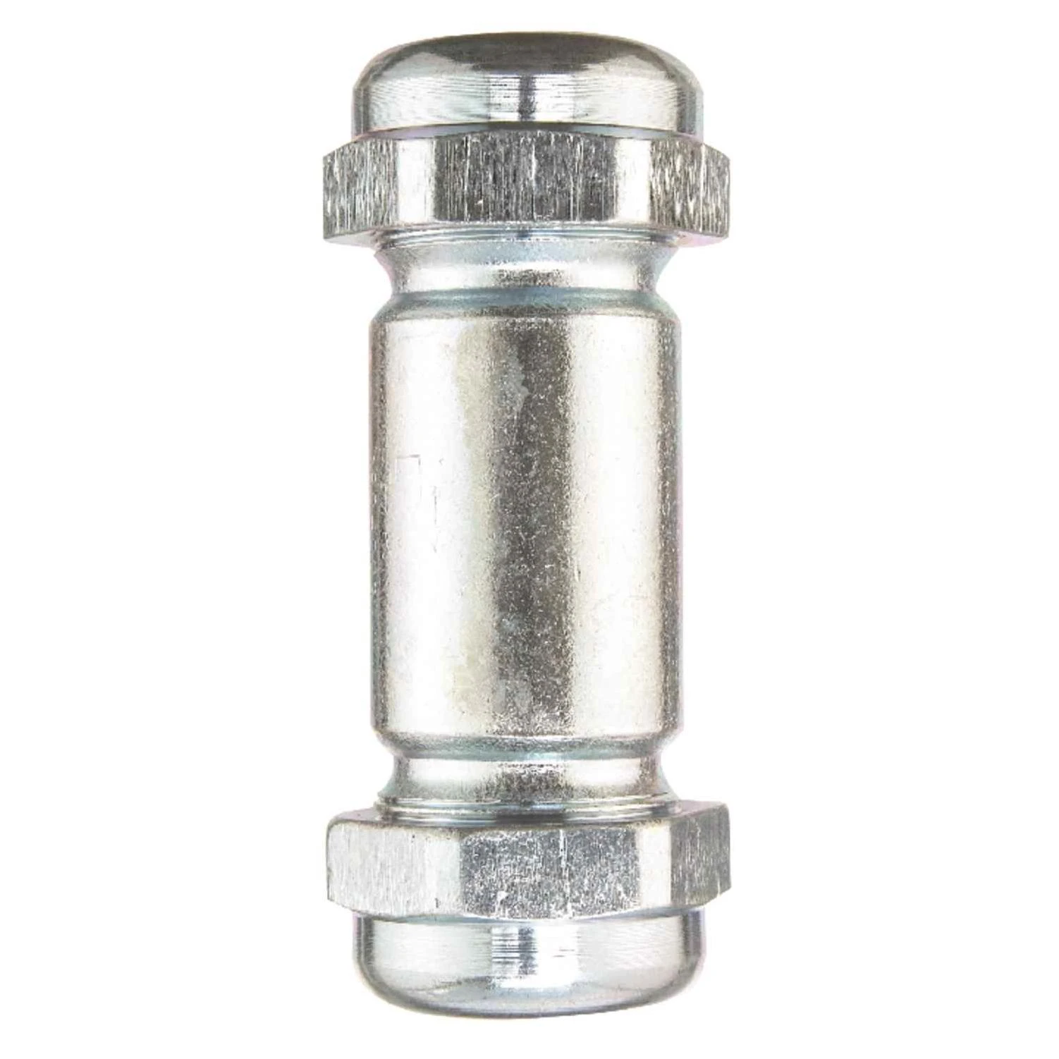 B & K 2 in. Compression x 2 in. Dia. Compression Galvanized Steel Coupling