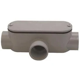 Cantex 3/4 in. D PVC Conduit Body For PVC 1 pk