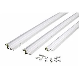 M-D 1.625-in x 7-ft White Aluminum/Vinyl Door Weatherstrip