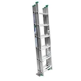 Werner D1200 Aluminum 16-ft Type 2 - 225 lbs. Telescoping Extension Ladder