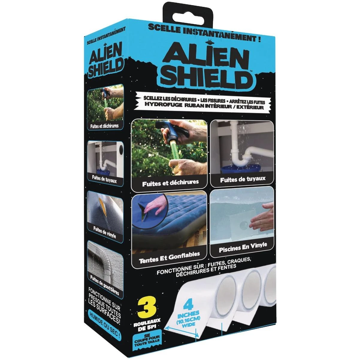 Alien Shield Waterproof Repair Tape (3-Count)