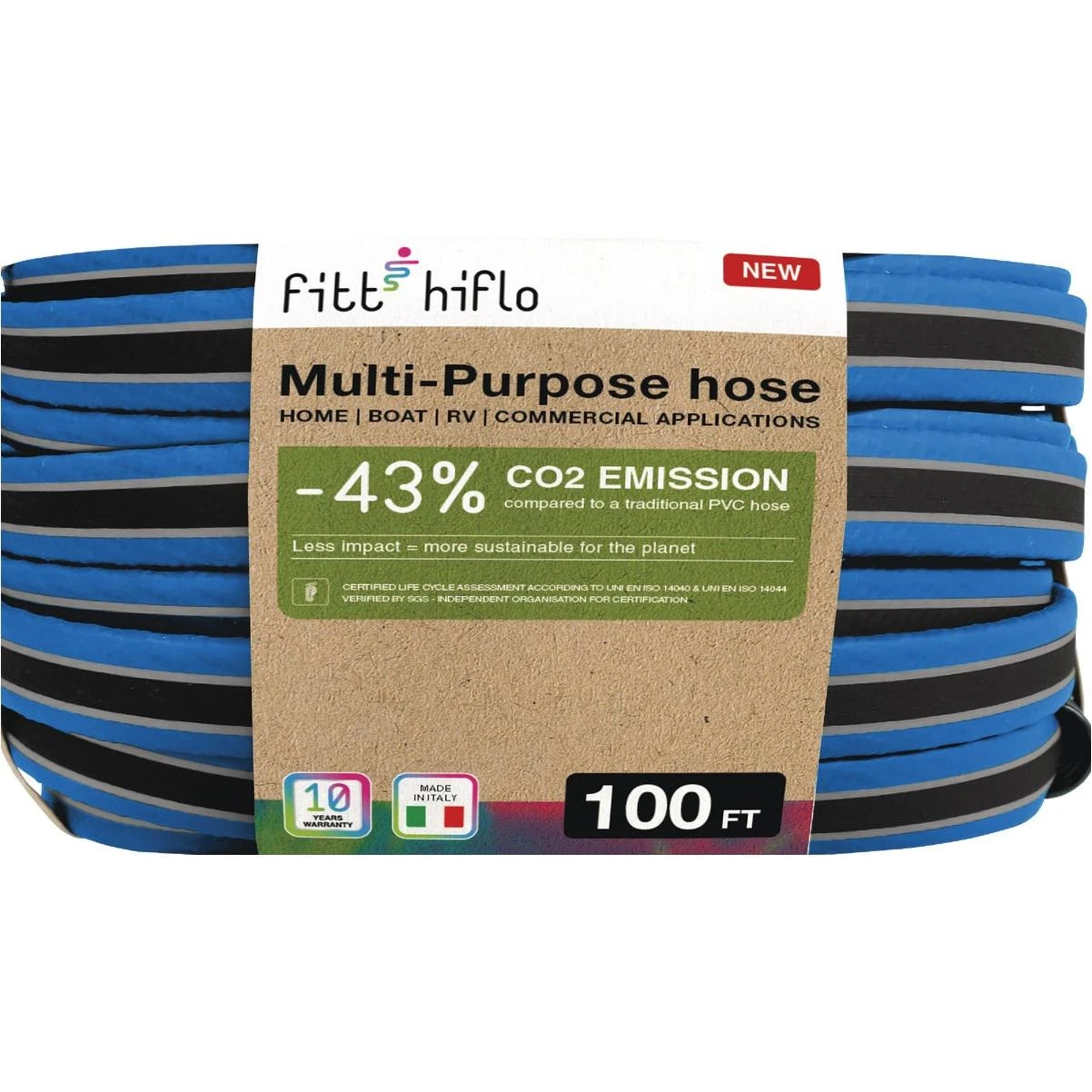 Best Garden Hiflo 50 Ft. Lightweight & Compact Garden Hose