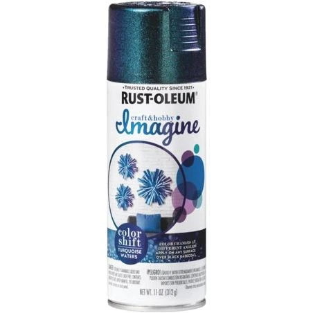 Rust-Oleum 11 Oz. Turquoise Waters Imagine Craft & Hobby Color Shift Spray Paint