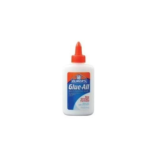 Glue-all White Glue, Repositionable, 4 Ounces - Multi-purpose Adhesive