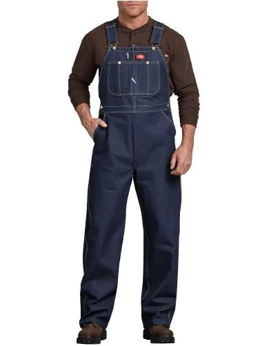 Dickies Men's Big & Tall Indigo Rigid Bib Overall 46x32