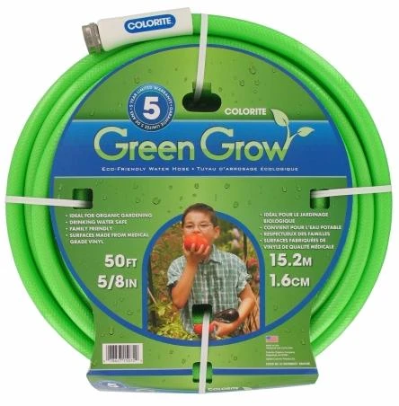 Colorite-swan .63in. X 50 Green Grow Eco Friendly Water Hose  ELGG58050