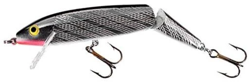 Jointed Minnow Fishing Lure 2.5 Inch Silver/black Model J5001