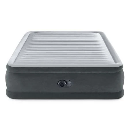 Intex Dura-Beam Plus 18" Lightweight Air Mattress, with Built-in Pump, Queen