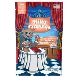 Kitty Cravings Shrimp Flavor Crunchy Cat Treats, 2 Oz Bag