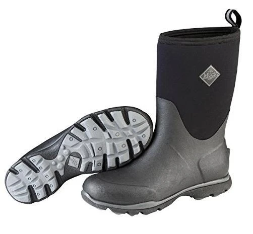 Muck Boots Arctic Excursion Mid-winter Boots For Men - Black/grey - Size 10