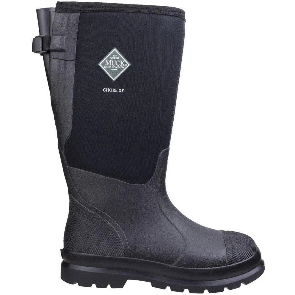 Muck Men's Chore Extended Fit Waterproof Boot, Black - Size 10