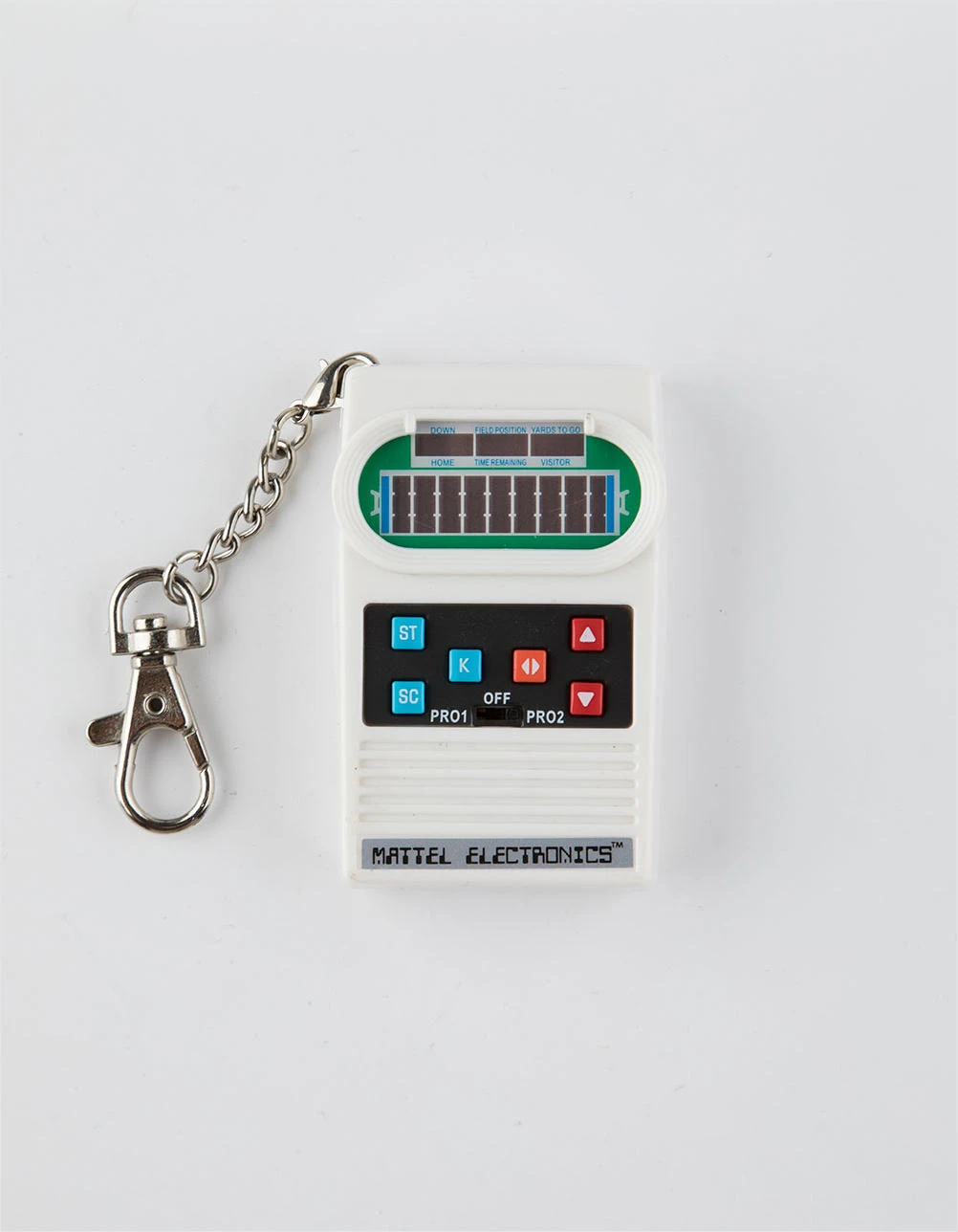 World's Coolest Mattel Electronic Games Football Keychain