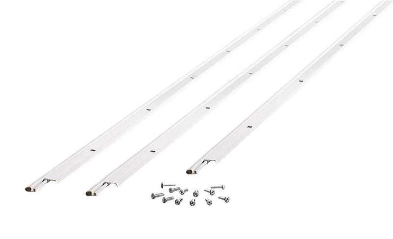 M-D Building Products Silver Aluminum Weather Stripping For Door Jamb 7 ft. L x 7/8 in.